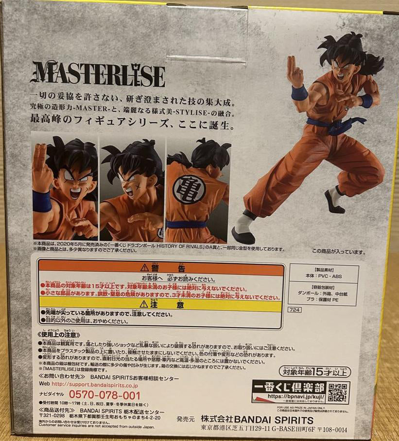 Ichiban Kuji Yamcha Figure Dragon Ball Warriors Who Protect The Earth Buy