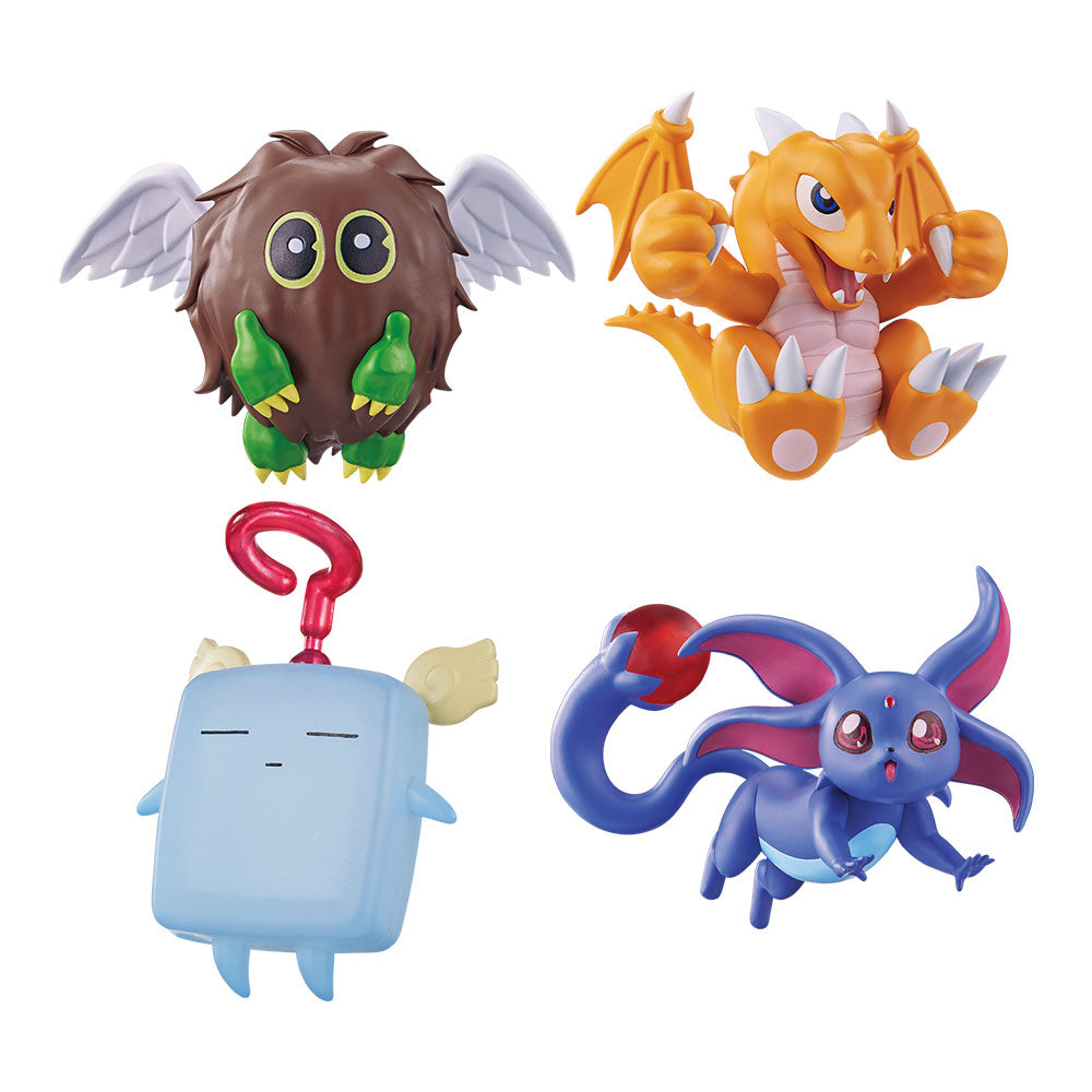 Ichiban Kuji Yu-Gi-Oh! Series vol.2 E Prize Winged Kuriboh, Baby Dragon, Mokey Mokey, Crystal Beast Ruby Carbuncle Mini Figure Collection for Sale