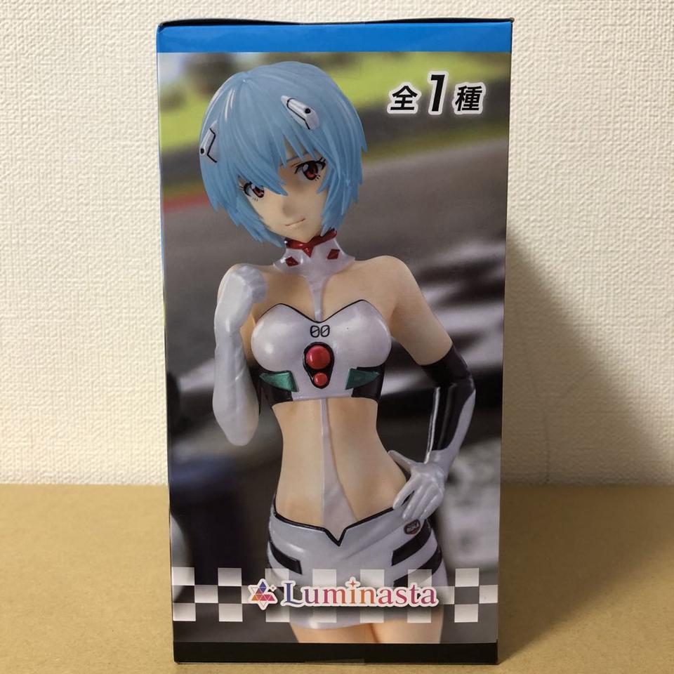 Evangelion Racing Luminasta Rei Ayanami Figure PIT WALK for Sale