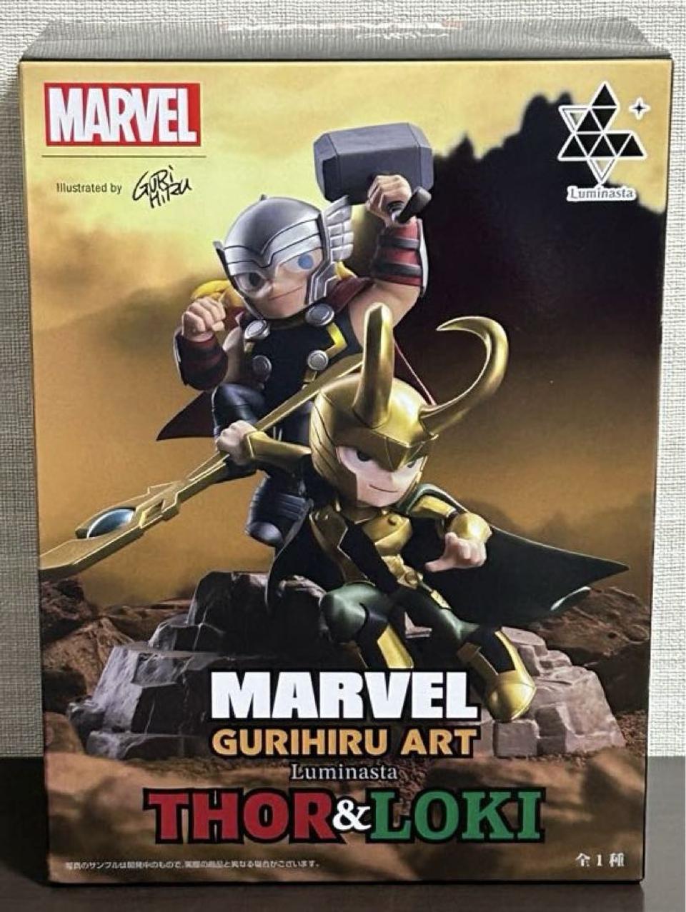 Marvel Gurihiru Art Luminasta Thor Loki Figure Buy