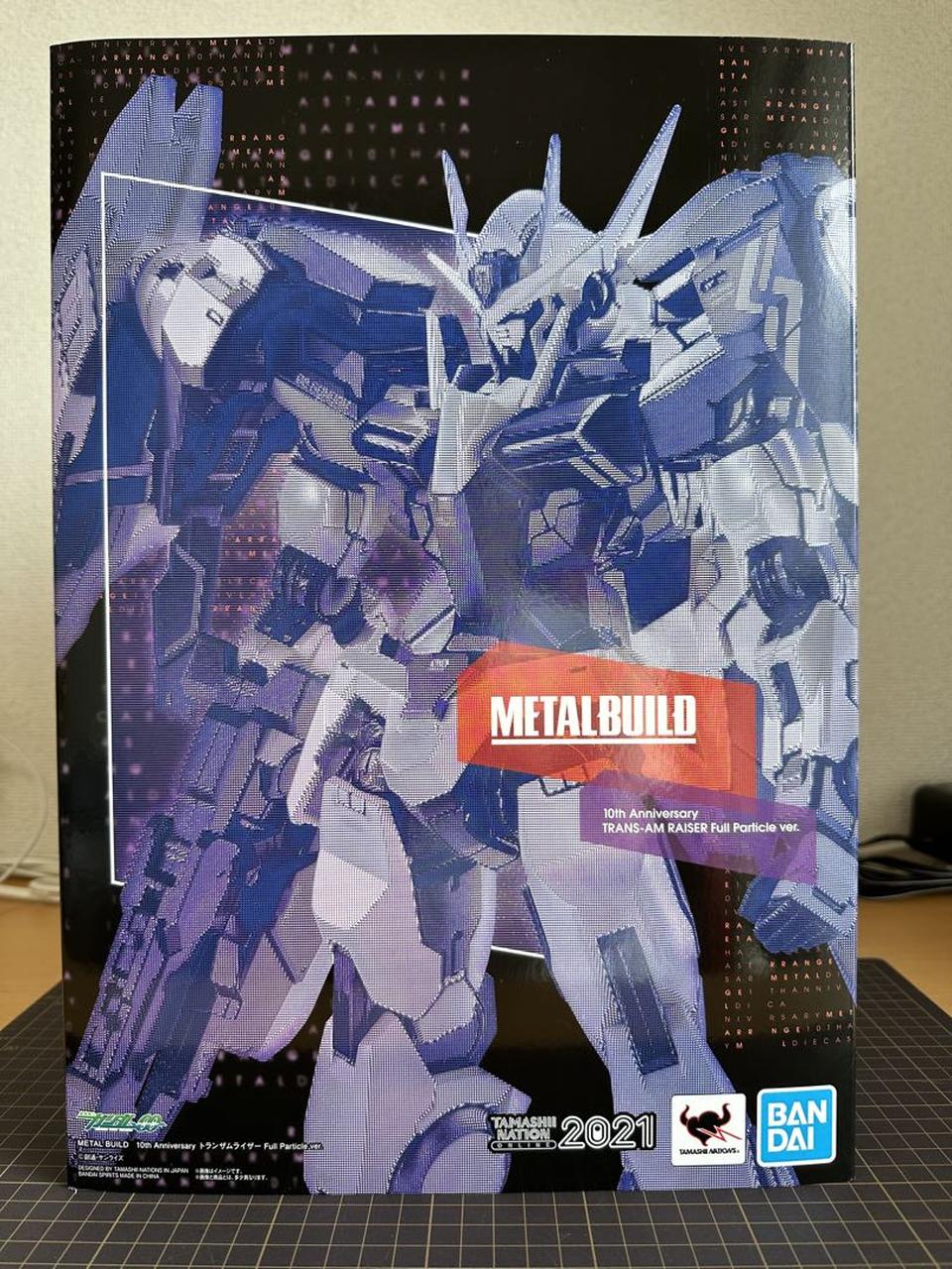 METAL BUILD 10th Anniversary Gundam 00 Trans-Am Raiser Full Particle ver. Buy