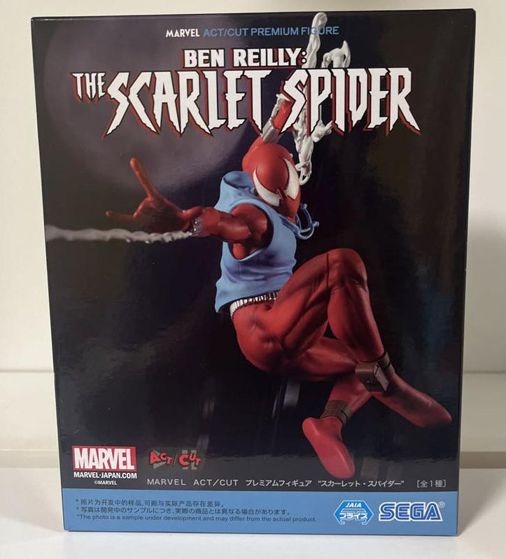 Marvel ACT/CUT Premium Figure Spider-Man Scarlet Spider for Sale