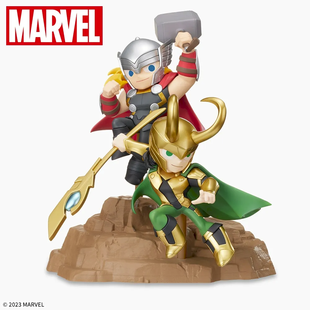 Marvel Gurihiru Art Luminasta Thor Loki Figure Buy