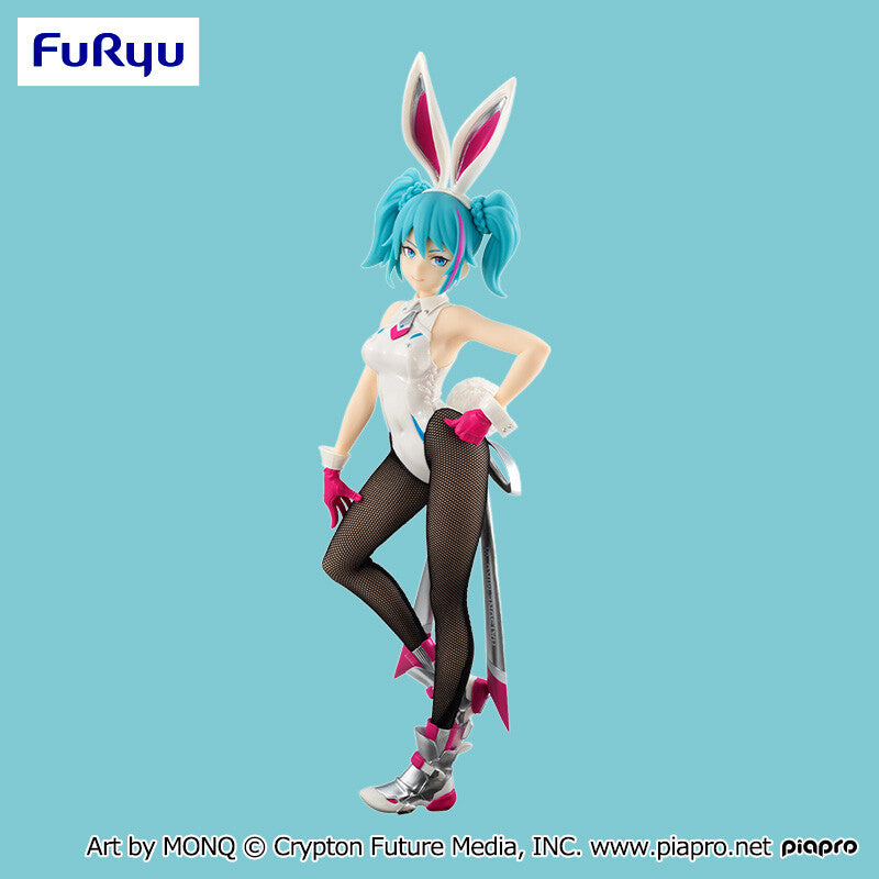 Hatsune Miku Bunny Vocaloid - BiCute hot Bunnies Figure Street ver. - FuRyu JAPAN Authentic Kawaii