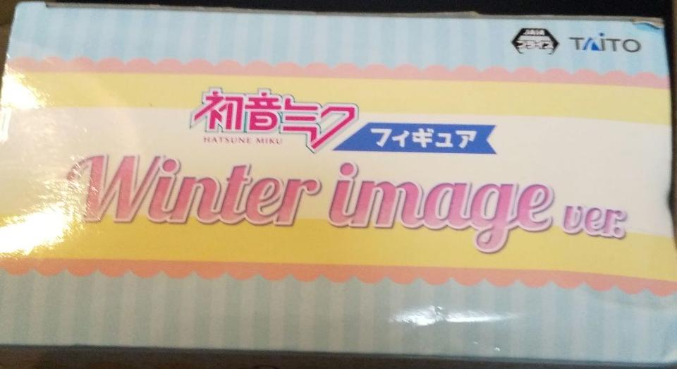 Taito Hatsune Miku Figure 3rd Winter image ver. for Sale