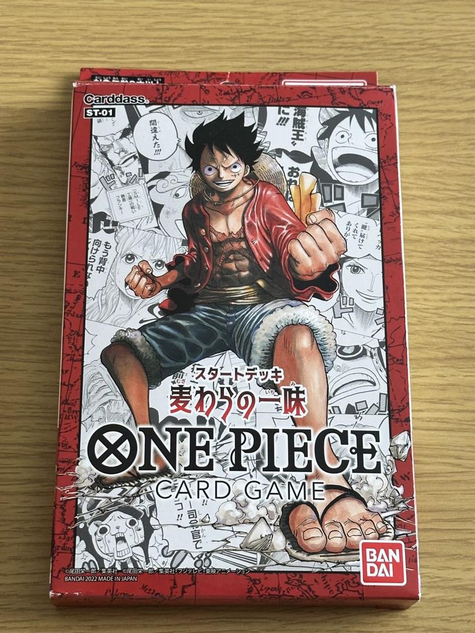 One Piece Card Game Starter Deck Straw Hat Crew ST-01 Buy