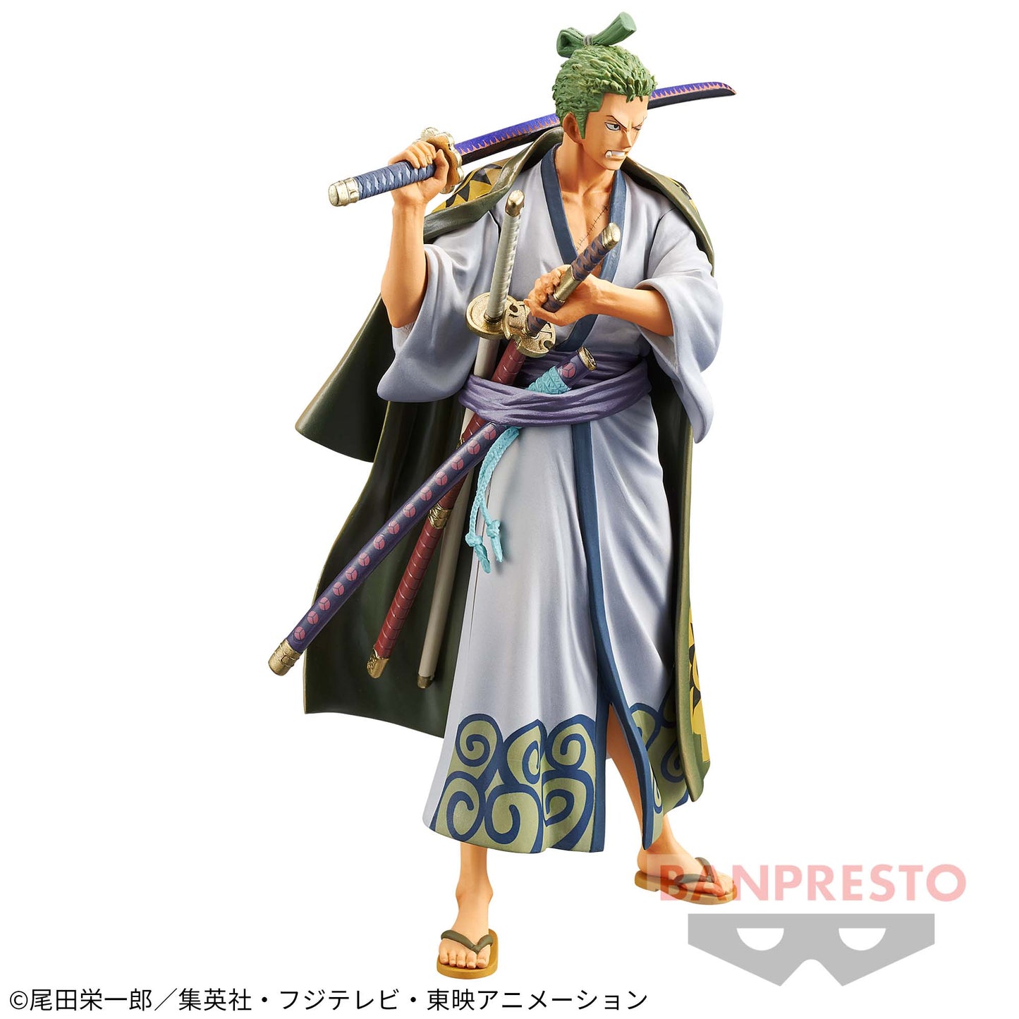One Piece DXF The Grandline Men Wano Vol.2 Zorojuro Figure for Sale