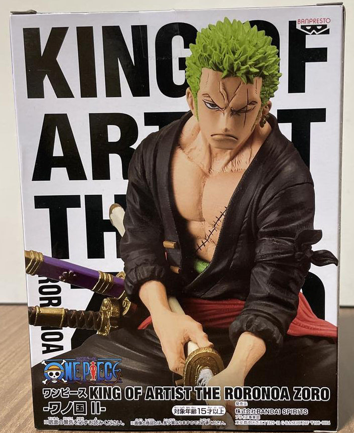 One Piece King of Artist Roronoa Zoro Wano 2 Figure for Sale