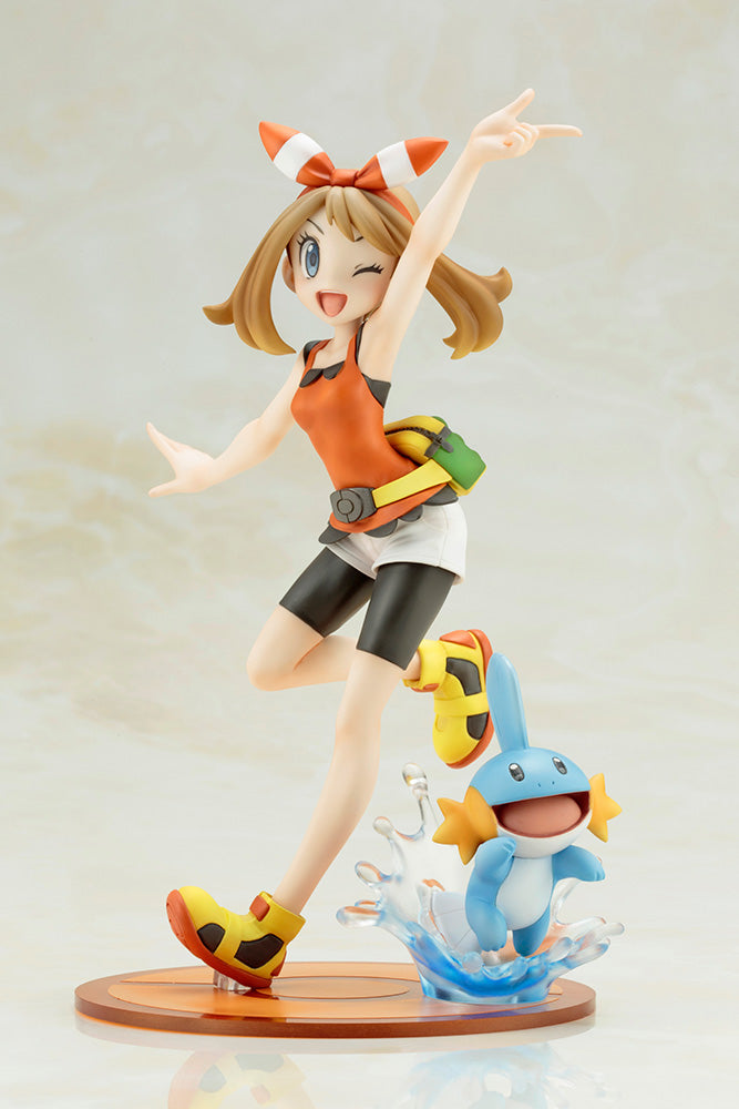 Pokemon ARTFX J May with Mudkip Figure Buy