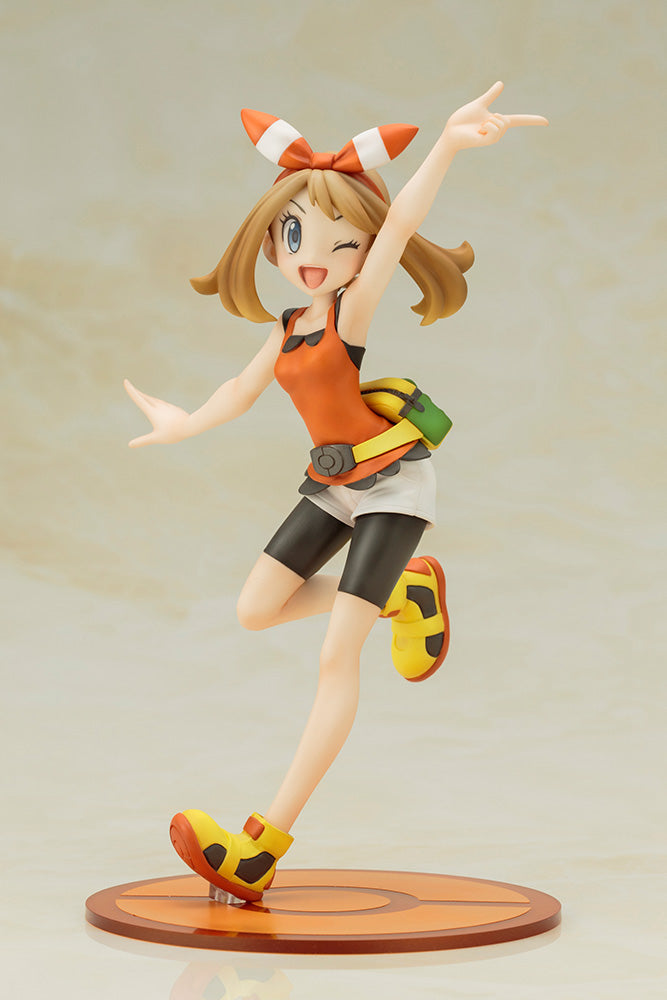 Pokemon ARTFX J May with Mudkip Figure for Sale