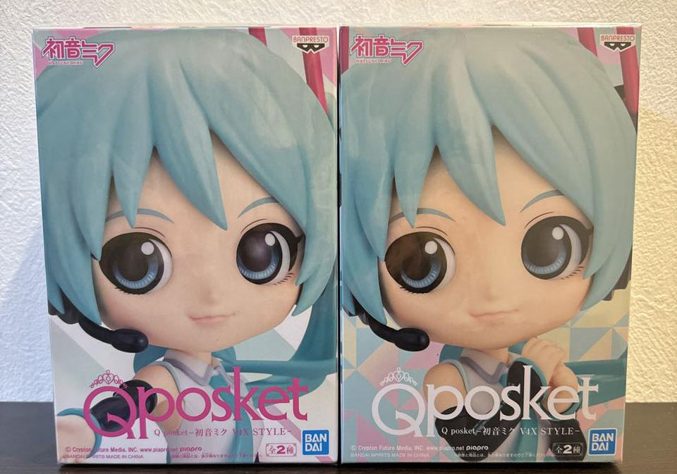 Q Posket V4X STYLE Hatsune Miku Figure for Sale