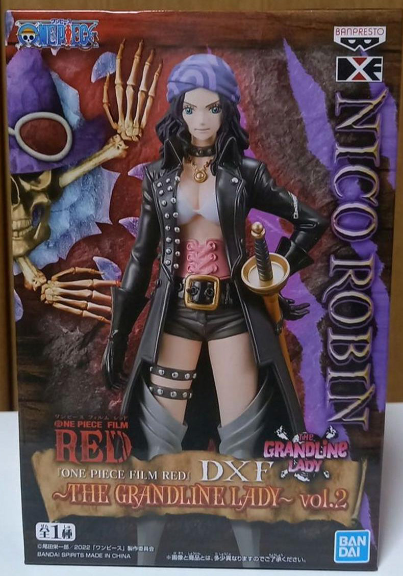 One Piece FILM RED Figure Set of 6 DXF THE GRANDLINE MEN LADY