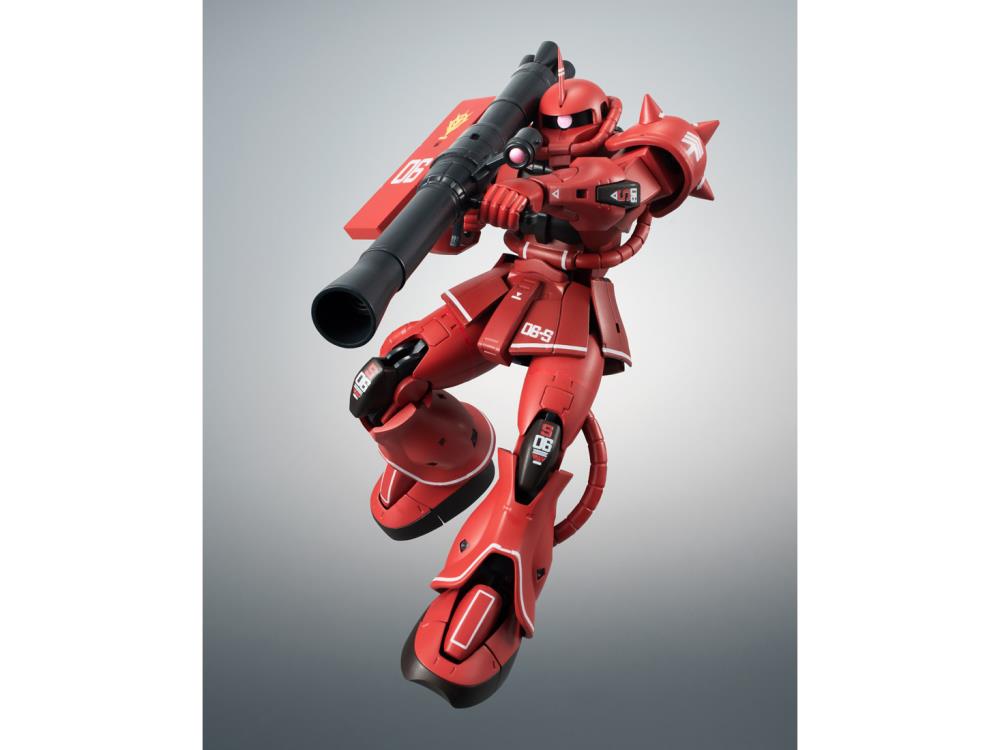 Robot Spirits SIDE MS MS-06S Zaku II Char’s Custom Model ver. A.N.I.M.E. Real Marking for Sale