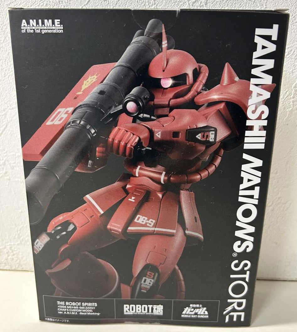 Robot Spirits SIDE MS MS-06S Zaku II Char’s Custom Model ver. A.N.I.M.E. Real Marking Buy