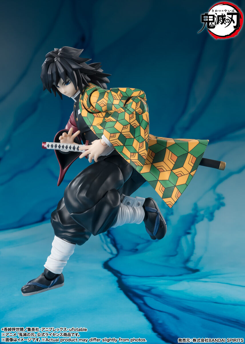 S.H.Figuarts Giyu Tomioka Figure for Sale