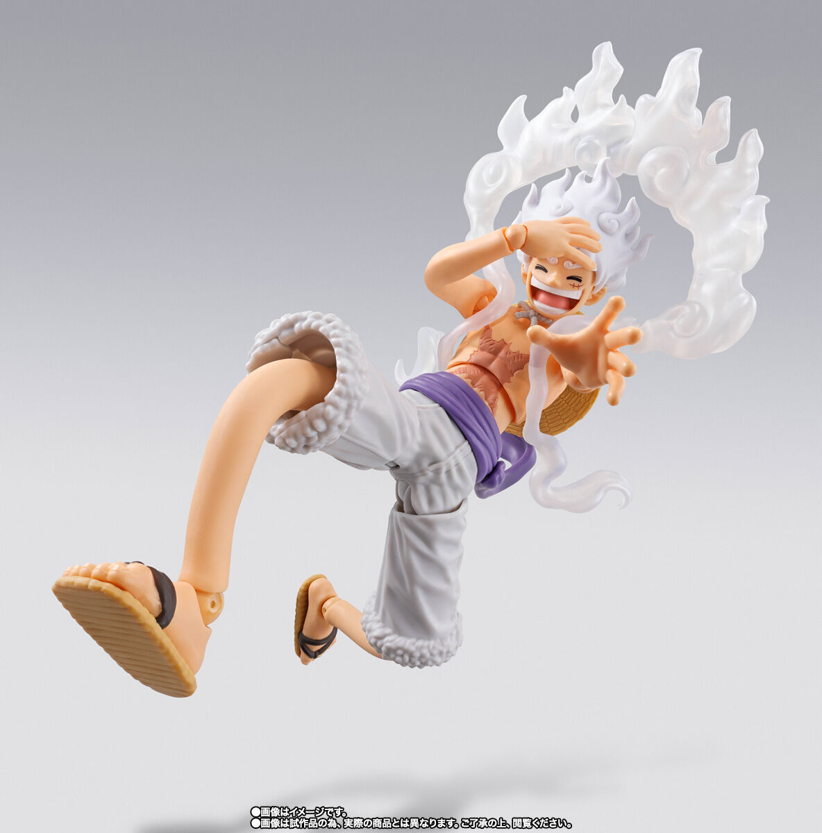 s.h. figuarts luffy gear 5 One Piece S.H.Figuarts Luffy Gear 5 Future Island Egghead Figure Buy – Figure Start