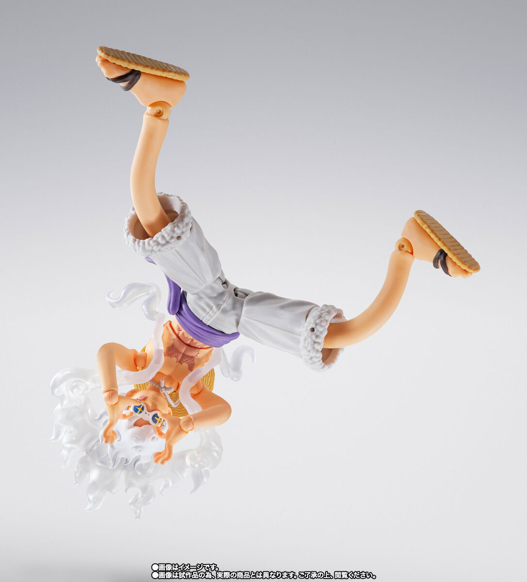 S.H.Figuarts Luffy Gear 5 Future Island Egghead Figure for Sale