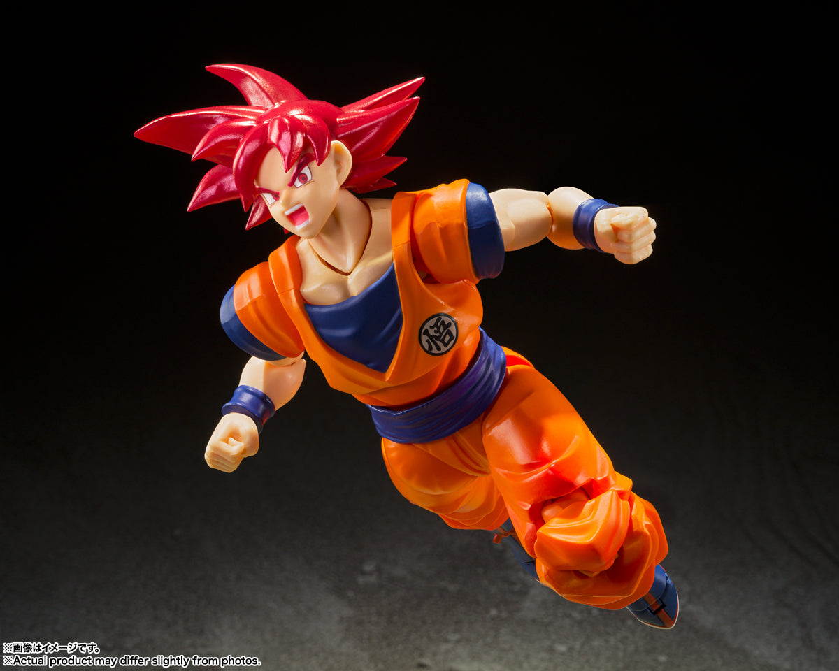 S.H.Figuarts Super Saiyan God Goku Figure for Sale