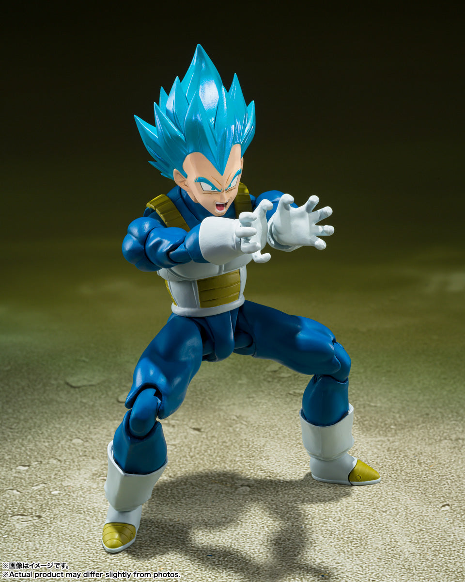 S.H.Figuarts SSGSS Vegeta Figure Unwavering Saiyan Pride for Sale