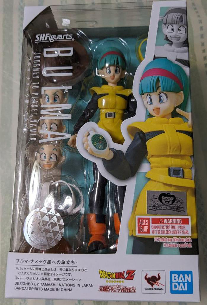 SH Figuarts Dragon Ball hotsell Z Bulma Journey to Planet Namek