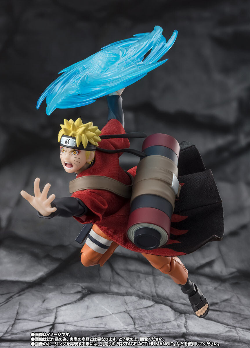 S.H.Figuarts Naruto Uzumaki Sage Mode Savior of Konoha Figure for Sale