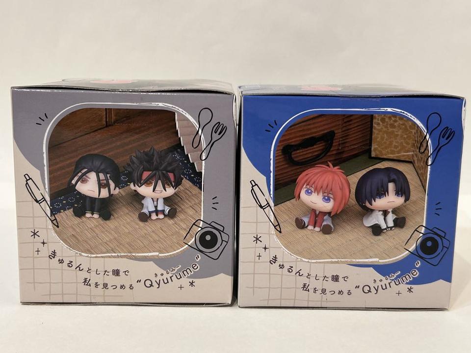 Rurouni Kenshin Sanosuke Sagara/Hajime Saito QyuruMe Mini Figure Buy