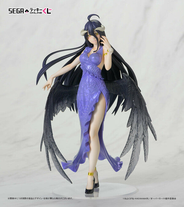 Sega Lucky Kuji Overlord Albedo Figure A Prize for Sale