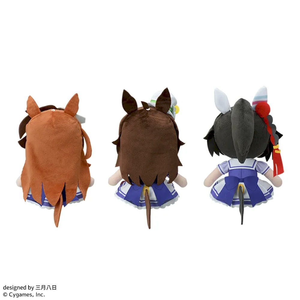 Symboli Rudolf/Mr. C.B./Katsuragi Ace Fuwapuchi Plush Vol.3 for Sale