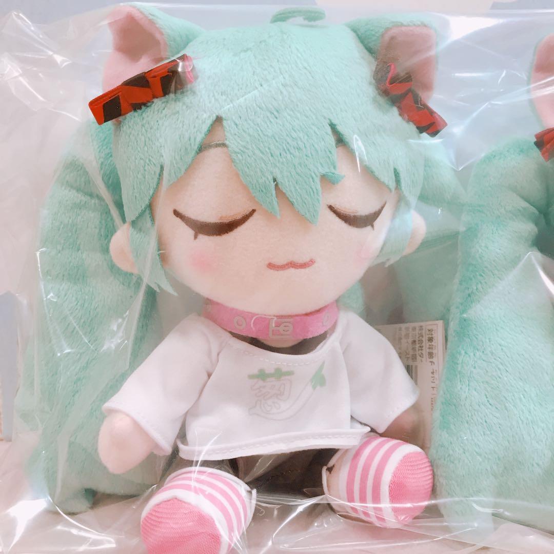 Taito Hatsune Miku Original Plush Cat Ear T-Shirt Ver. Buy