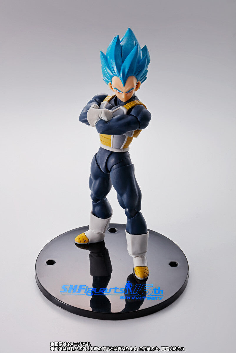 Dragon Ball Vegeta SSJ God S.H.Figuarts 15th Anniversary Ver. Exclusive Figure for Sale