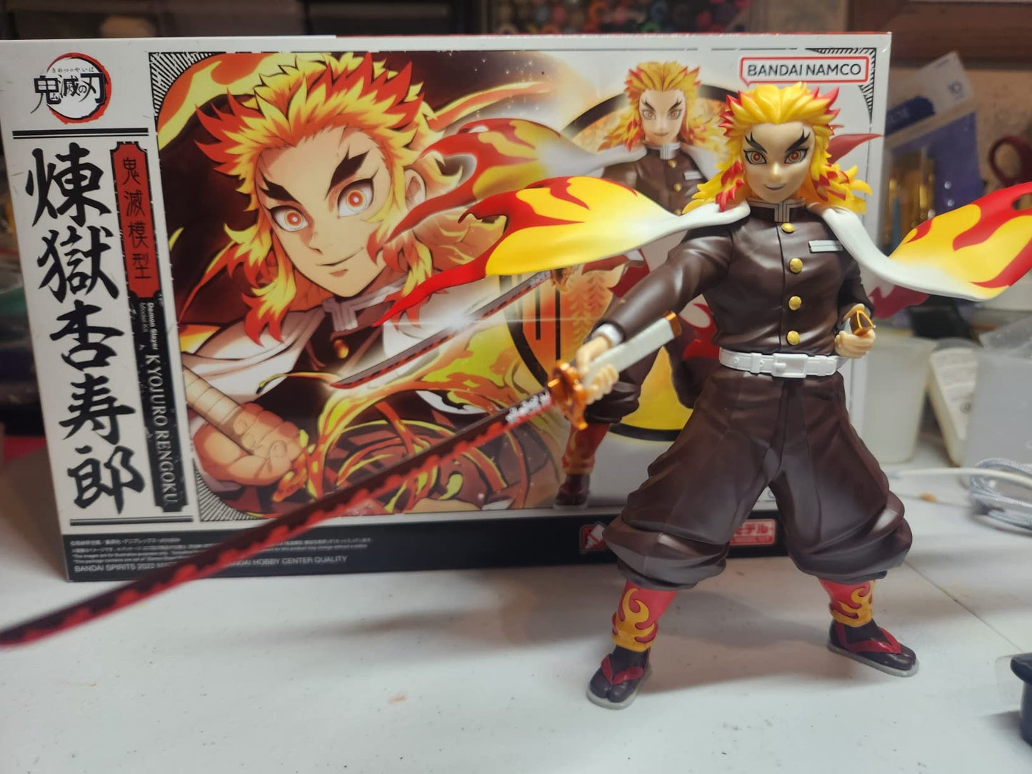 Bandai Demon Slayer Kyojuro Rengoku Model KitBandai Demon Slayer Kyojuro Rengoku Model Kit Buy
