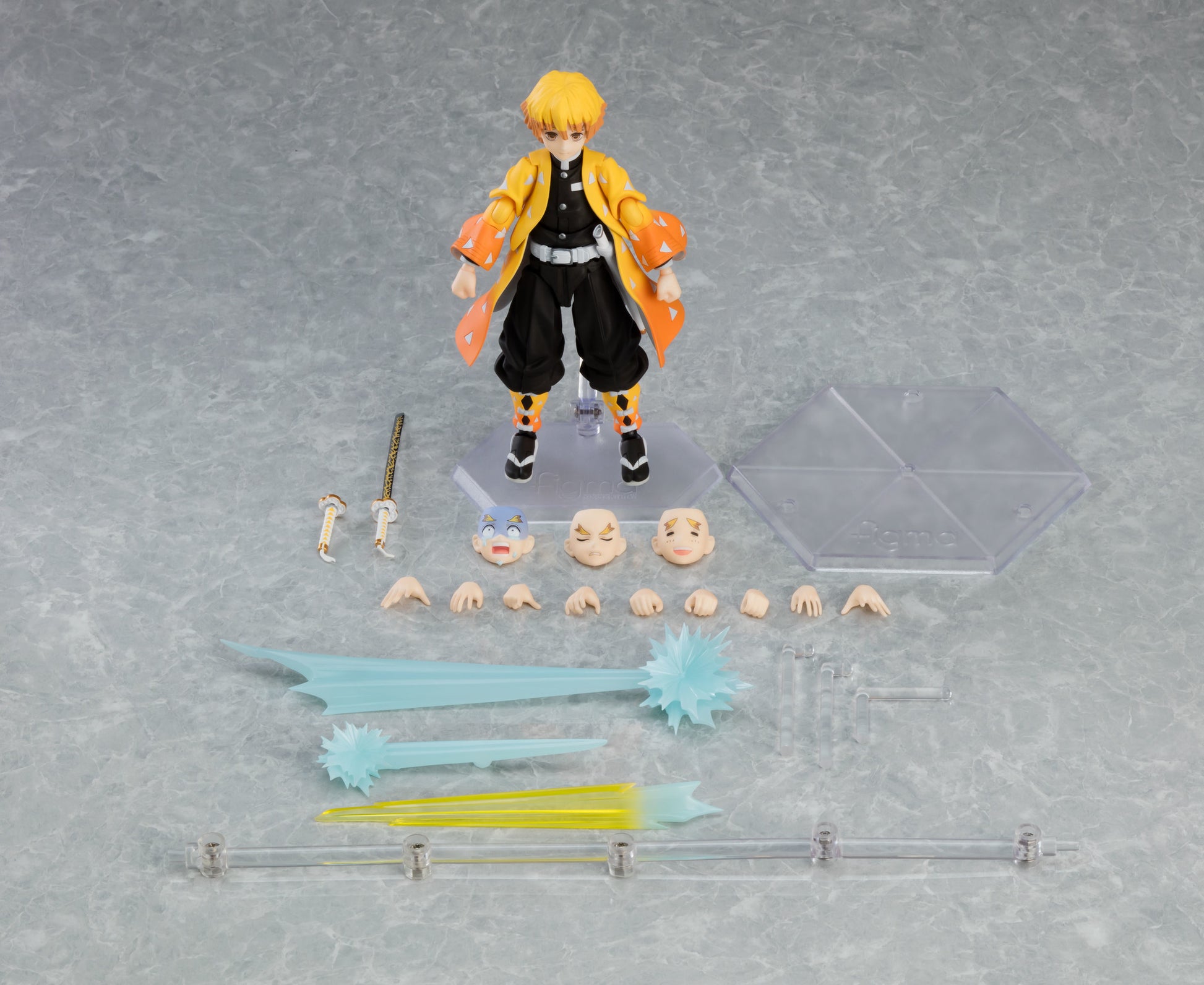 Demon Slayer Zenitsu Figure Figma 522 DX Edition