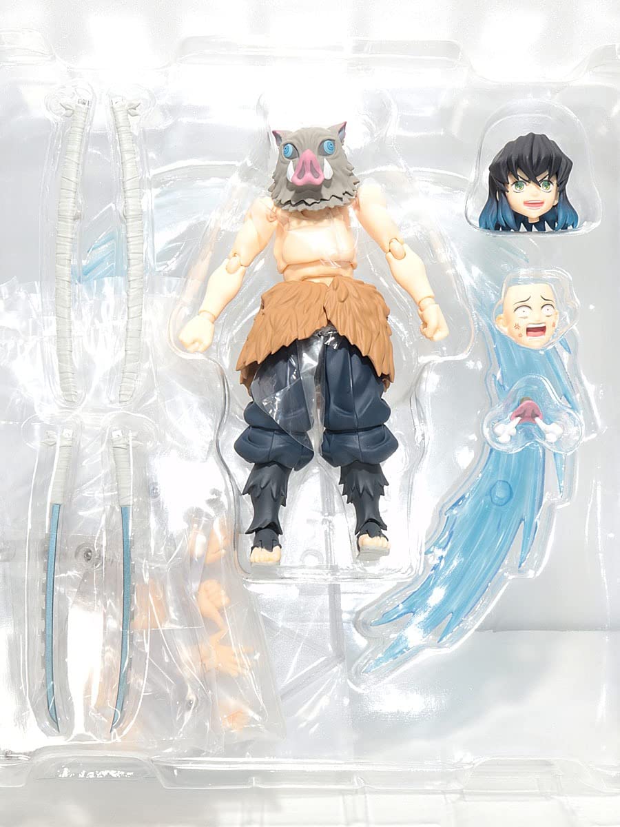Demon Slayer Inosuke Hashibira Figure Figma DX Edition for Sale