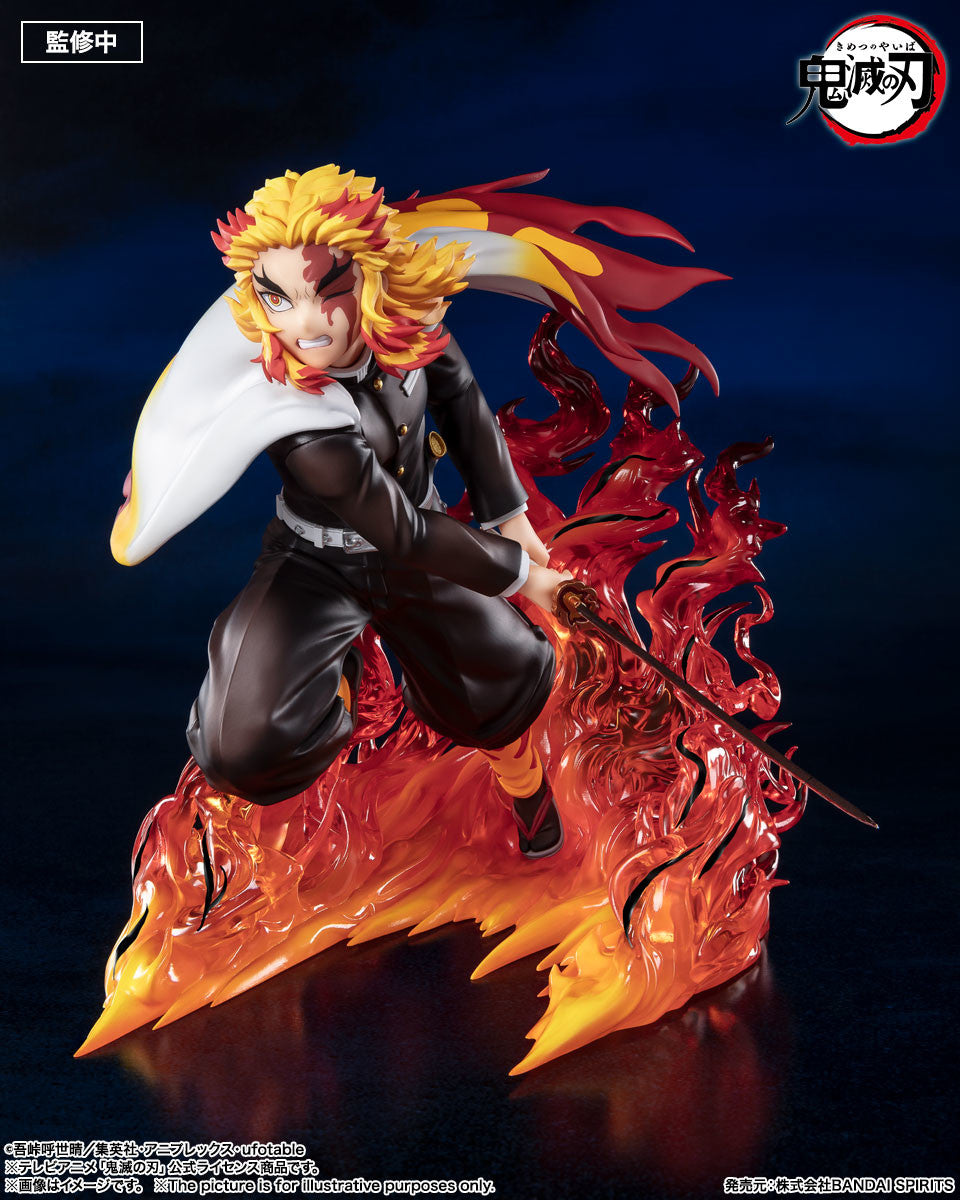 FiguartsZERO Mugen Train Kyojuro Rengoku Flame Hashira Figure for Sale