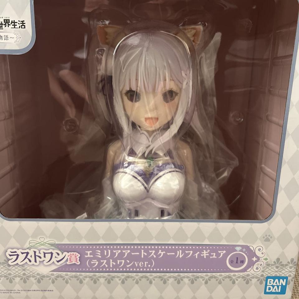 Ichiban Kuji Emilia Last One Prize ArtScale Figure Re:Zero Dreaming Future Story for Sale