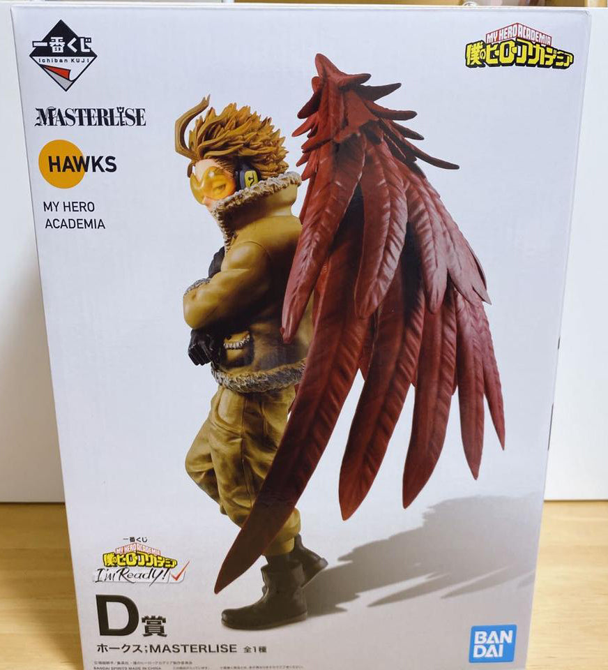 Bandai Spirits Ichibansho - Hawks (The Top 5!) Figura Da Collezione My Hero Academia, 17 Cm