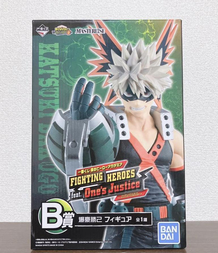 Ichiban Kuji Katsuki Bakugo Prize B Figure MHA FIGHTING HEROES feat One's Justice Buy
