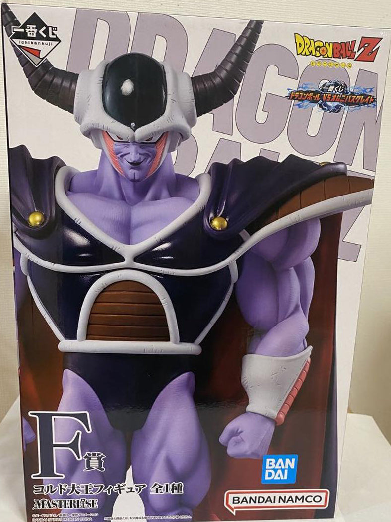 Ichiban Kuji King Cold Prize F Figure Dragon Ball vs Omnibus Great for Sale