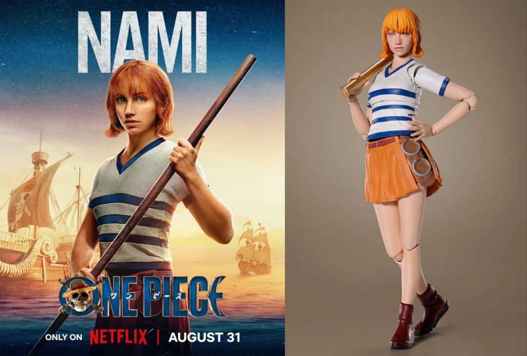 S.H.Figuarts NAMI from Netflix Series: ONE PIECE