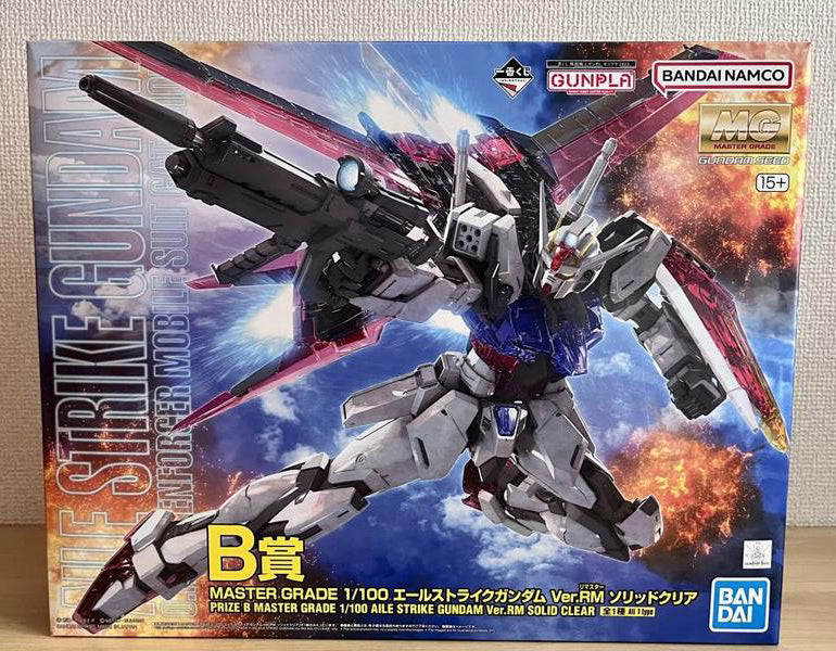 Aile Strike Gundam Ver.RM Solid Clear Ichiban Kuji Mobile Suit Gundam Gunpla 2023 B Prize for Sale