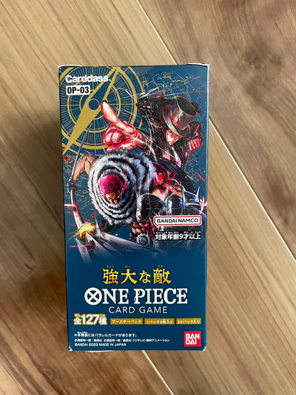Bandai One Piece Card Game Pillars of Strength OP-03 for Sale