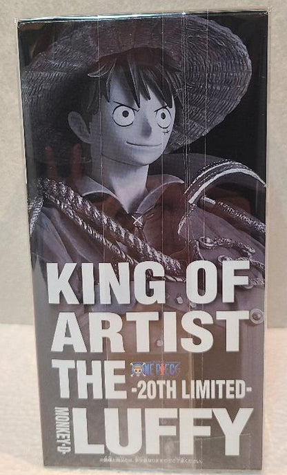 One Piece Banpresto King of Artist Luffy Figure 20th Limited for Sale