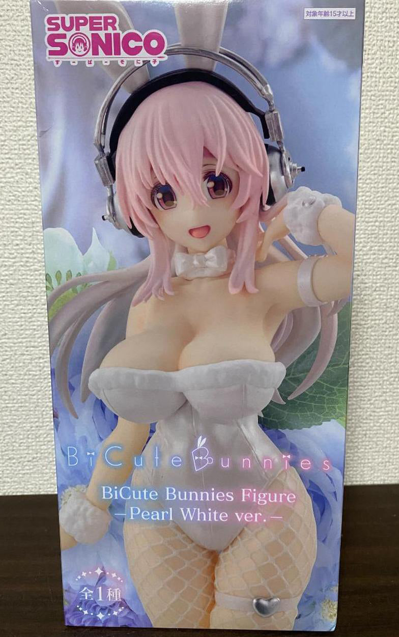 Super Sonico BiCute Bunnies Figure Pearl White ver. Buy