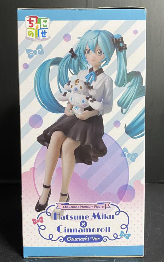 Hatsune Miku x Cinnamoroll Osumashi Ver. Chokonose Premium Figure Buy