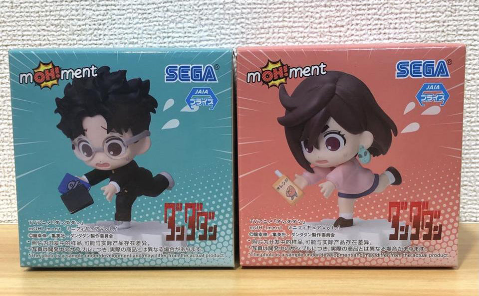 SEGA Dandadan mOH!ment Momo Ayase/Ken Takakura Mini Figure Vol.1