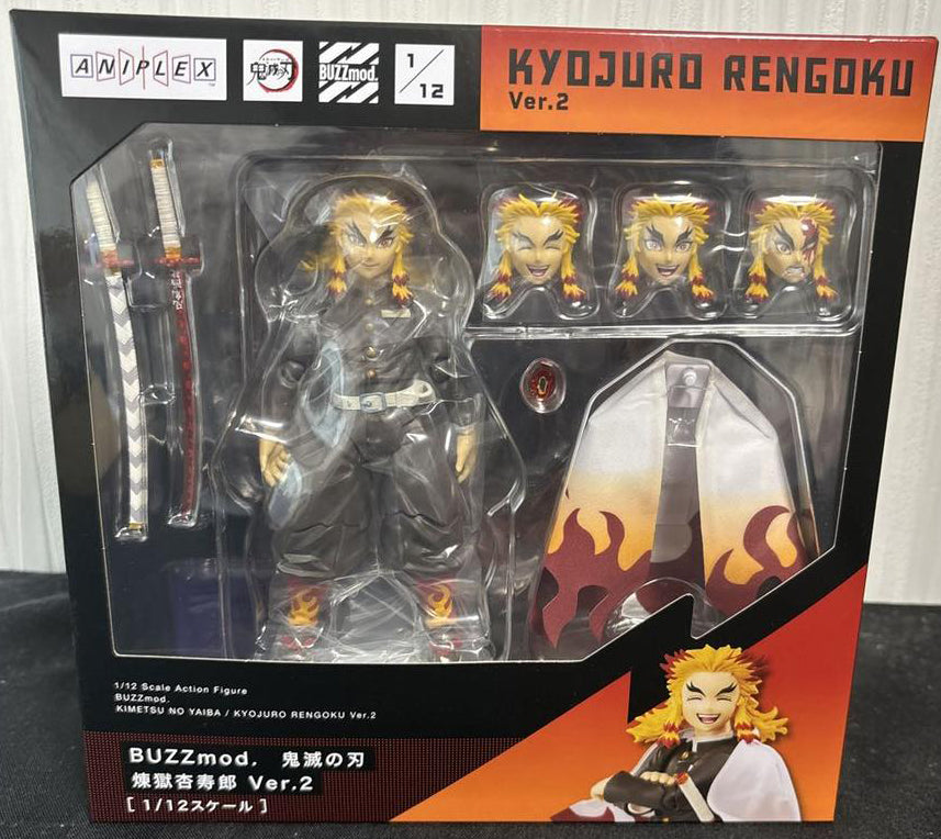 Demon Slayer BUZZmod. Kyojuro Rengoku Ver.2 Figure for Sale – Figure Start