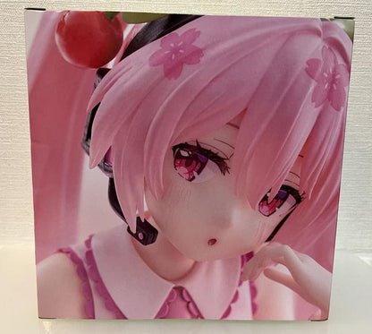 Hatsune Miku Desktop Cute Sakura Miku Cherry Cushion ver. Figure for Sale