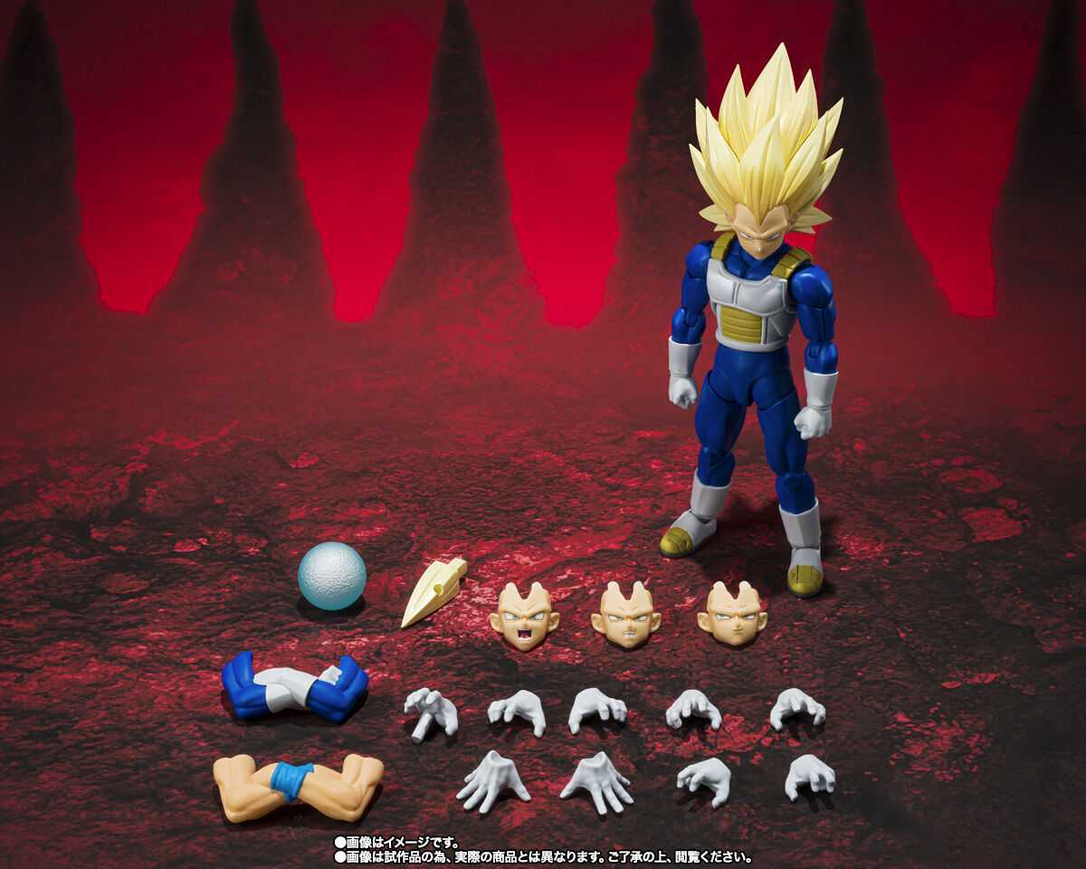 Dragon Ball Daima S.H.Figuarts Super Saiyan 3 Vegeta Exclusive Figure for Sale