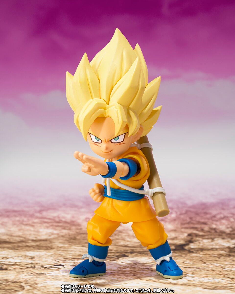 Dragon Ball Daima S.H.Figuarts Super Saiyan Goku Mini Figure for Sale