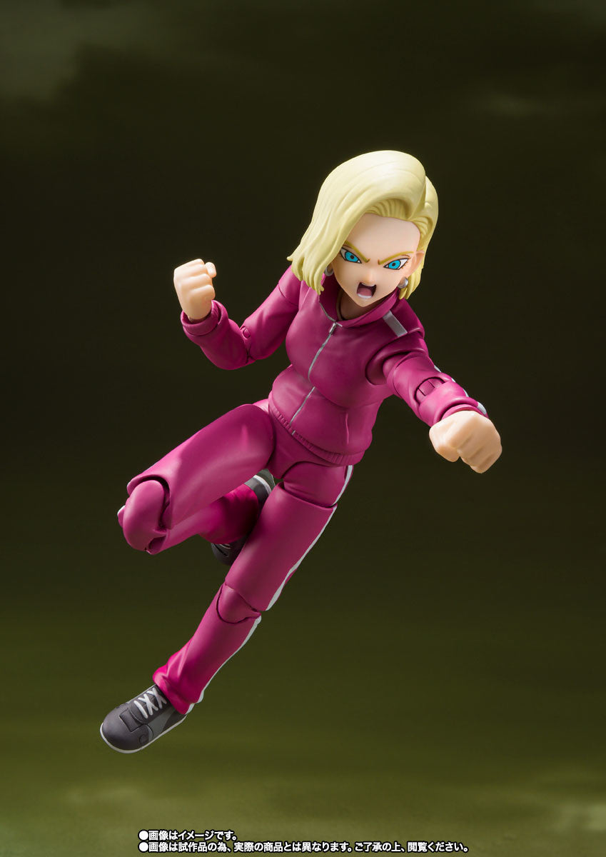 Dragon Ball Super S.H.Figuarts Android 18 Universe Survival Saga Figur –  Figure Start